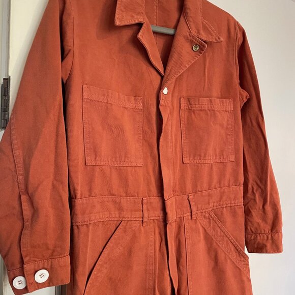 Big Bud Press Jumpsuit - Clay Red, S - Picture 1 of 6